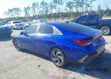 2024 Hyundai Elantra Sel из США, поврежденный, VIN KMHLS4DG4RU786280